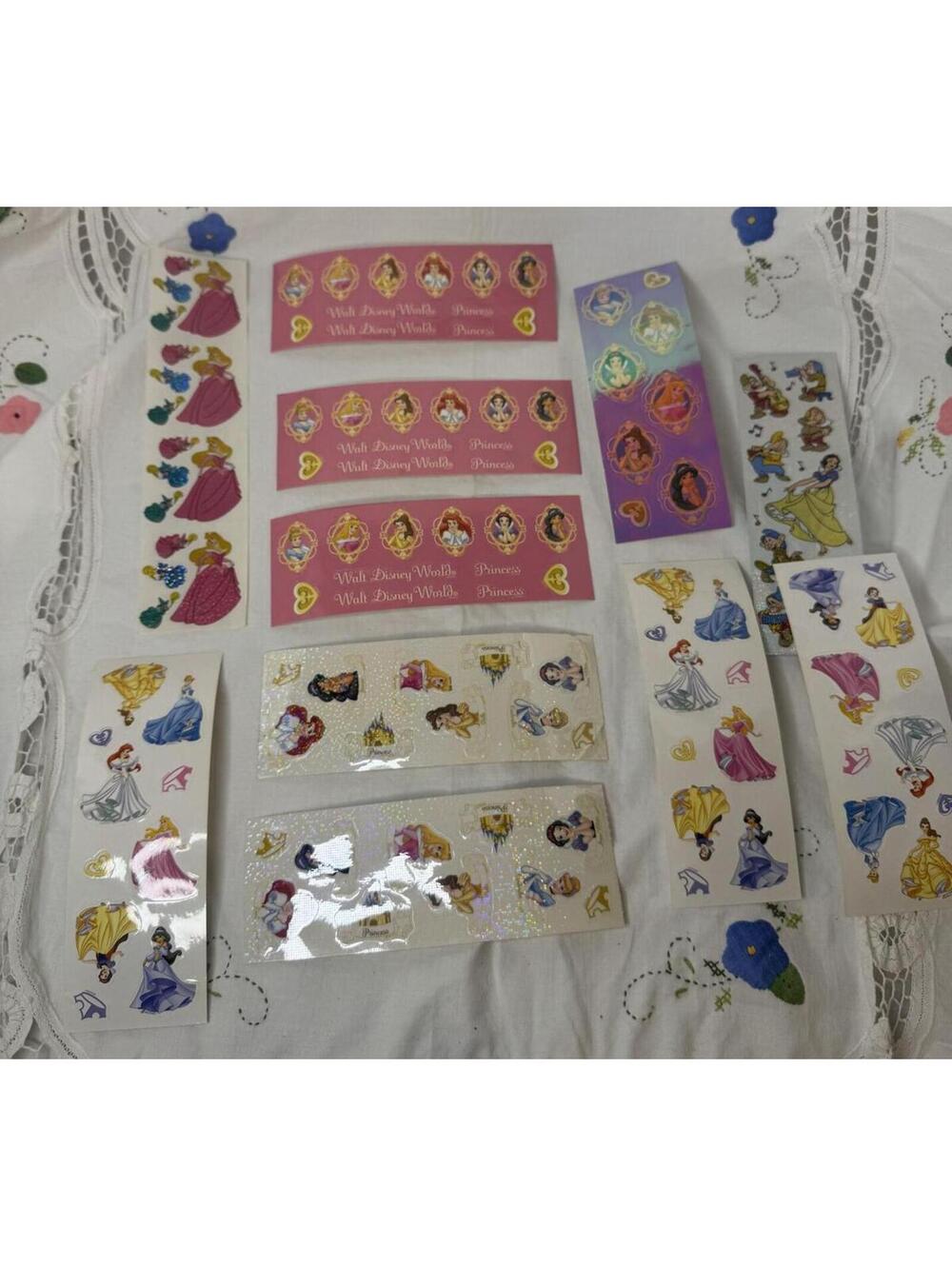 Vintage Disney Princess Sticker Collection